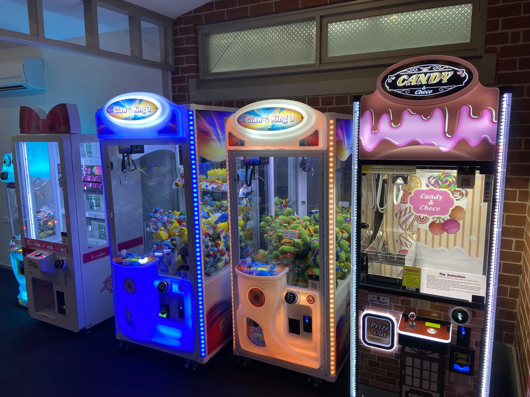 Claw and Prize Machines for Murray Riverina Venues